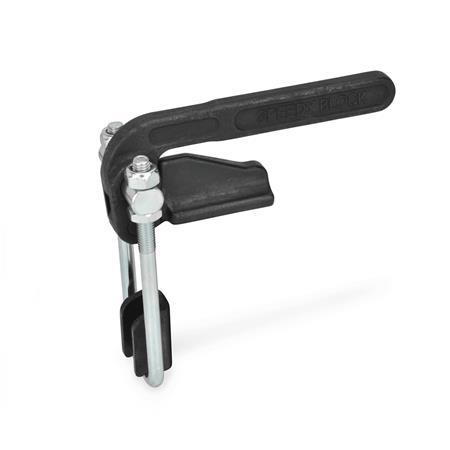Latch Type Toggle Clamps Steel  blackened  GN 852.1
