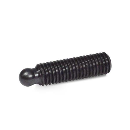 Grub Screws Steel  blackened  GN 632.1
