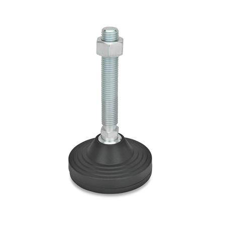 Leveling Feet without mounting holes GN 244