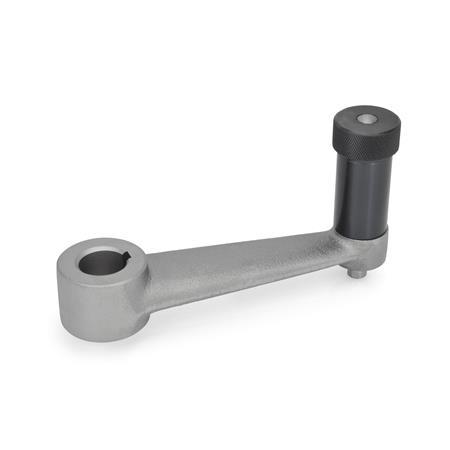 Indexing Cranked Handles with indexing pin GN 558