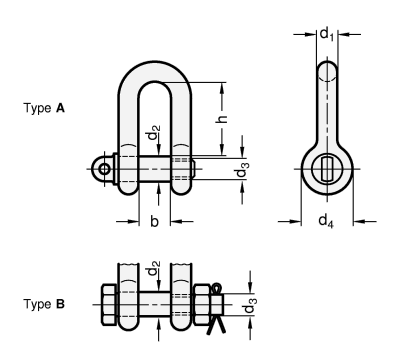 Shackles GN 584 sketch