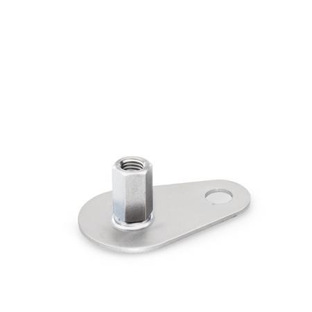Stainless Steel Leveling Feet GN 43