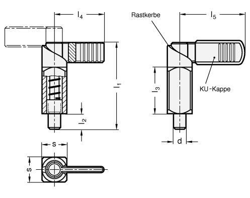 Rastriegel GN 612.3 Skizze