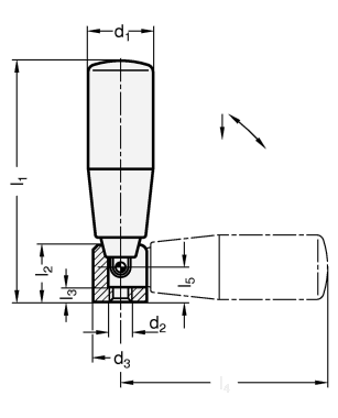 Umleggriffe GN 598.5 Skizze