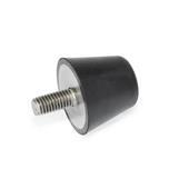 Buffers with Threaded Stud GN 254 thumbnail