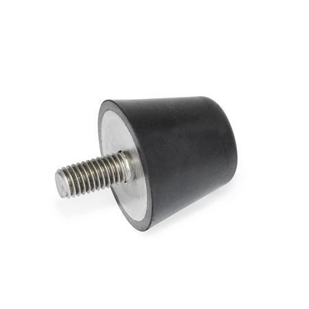 Buffers with Threaded Stud GN 254