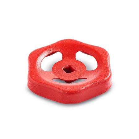 Pressed Steel Handwheels plastic coated GN 227.6