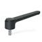 Flat Adjustable Tension Levers GN 126.1 thumbnail