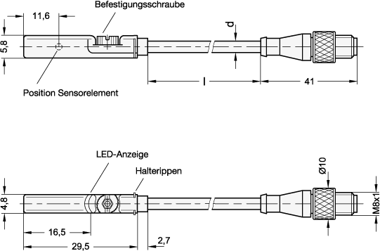 Sensor GN 3380 Skizze