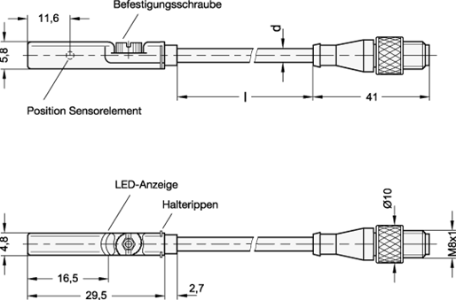 Sensor GN 3380 Skizze