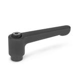 Flat Adjustable Hand Levers GN 302 thumbnail