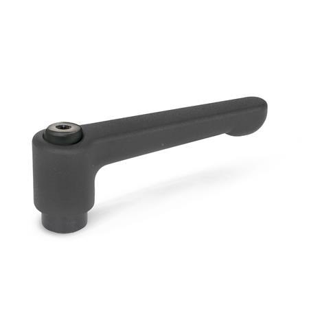 Flat Adjustable Hand Levers GN 302