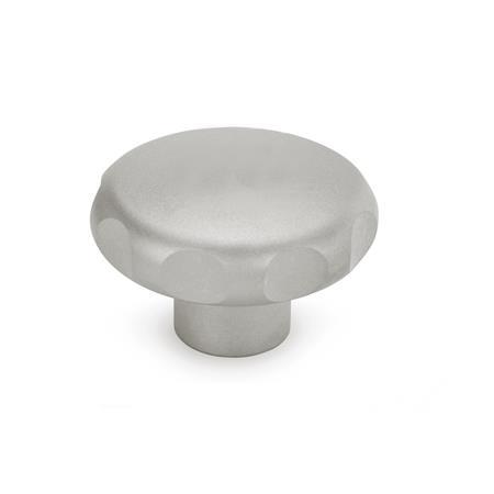 Stainless Steel Star Knobs matt shot blasted GN 5335