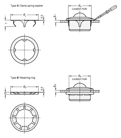 Spring Rings GN 509.3 sketch