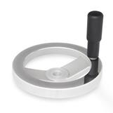 Spoked Handwheels rim polished GN 322 thumbnail