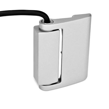 Hinges with Safety Switch with Connector Cable GN 139.1