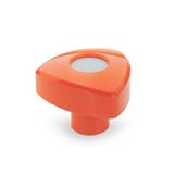 Triangular Knobs bushing in brass GN 5339 thumbnail