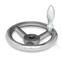 Handwheels cast iron  rim polished GN 950.1 thumbnail