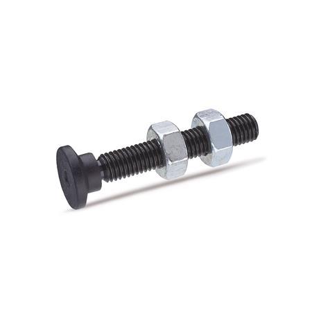 Clamping Screws Steel  blackened GN 903