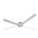 Stainless Steel Clamp Nuts with Double Lever GN 206.1 thumbnail
