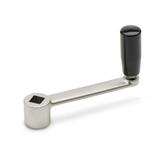 Stainless Steel Cranked Handles GN 269 thumbnail