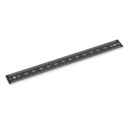 Rulers Aluminium GN 711.2