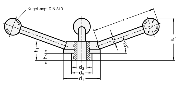 Schaltkreuze GN 213 Skizze