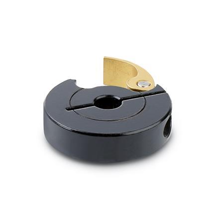 Quick Release Shaft Collars Aluminum GN 704