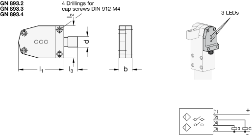 Proximity Switch GN 893.2 sketch