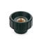 Knurled Nuts plastic  bushing in brass GN 590 thumbnail