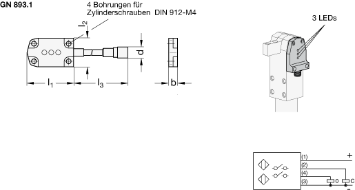 Naeherungsschalter GN 893.1 Skizze