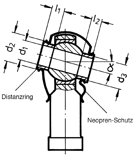 Distanzringe fuer Gelenkkoepfe HA 648.7 Skizze