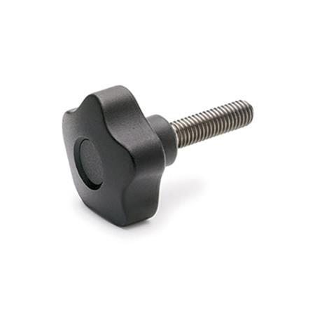 Star Knobs with Threaded Stud GN 5337.7