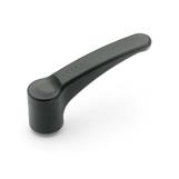 Clamping Levers with threaded bushing  bore H9  square GN 601 thumbnail
