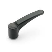 Clamping Levers with threaded bushing  bore H9  square GN 601 thumbnail
