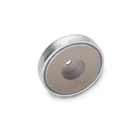 Stainless Steel Retaining Magnets GN 50.45