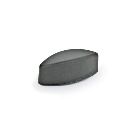 Wing Nuts plastic  bushing in brass GN 532