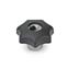 Quick Release Star Knobs Bushing  Stainless Steel GN 6336.3 thumbnail