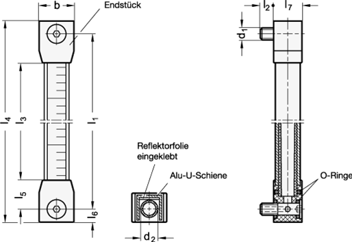 lstandsanzeiger GN 651 Skizze