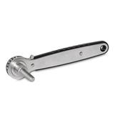 Stainless Steel Ratchet Spanners with threaded stud GN 318 thumbnail