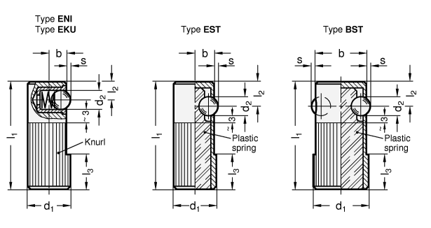 Side Thrust Pins GN 716 sketch