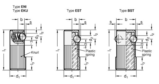 Side Thrust Pins GN 716 sketch