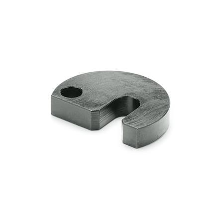 Captive C Washers Steel  tempered  blackened DIN 6371