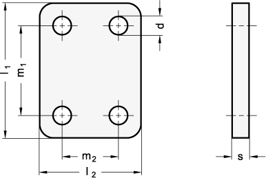 Base Plates GN 910.9 sketch
