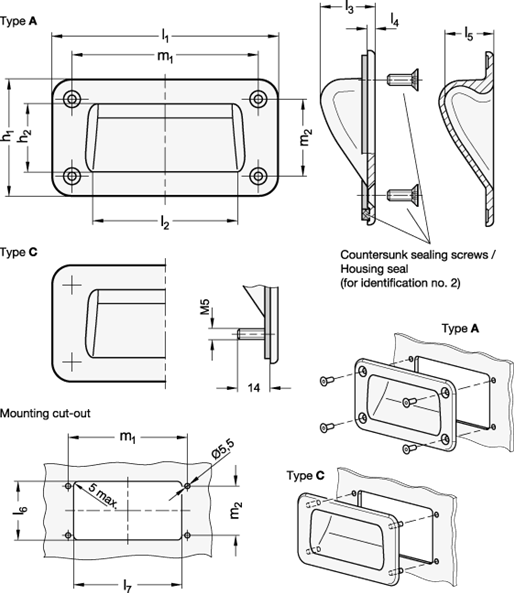Gripping Trays GN 7330 sketch