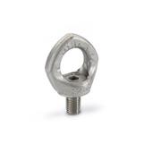 Stainless Steel Lifting Eye Bolts Rotating GN 581.5 thumbnail
