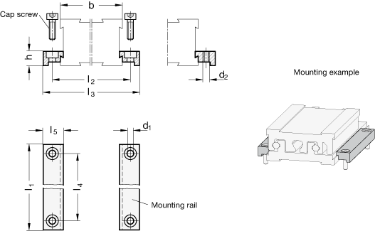 Fastening Units GN 900.1 sketch