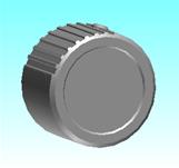 Drehknoepfe Aluminium  schwarz eloxiert GN 726 CAD thumbnail